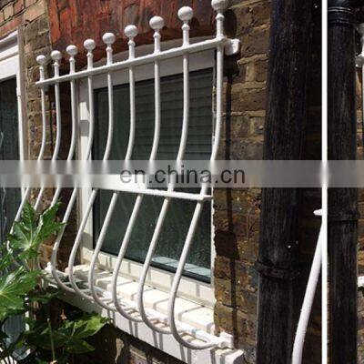 Simple Modern Security Grill Design Bars Wrought Iron Window for Windows Bars photo-5