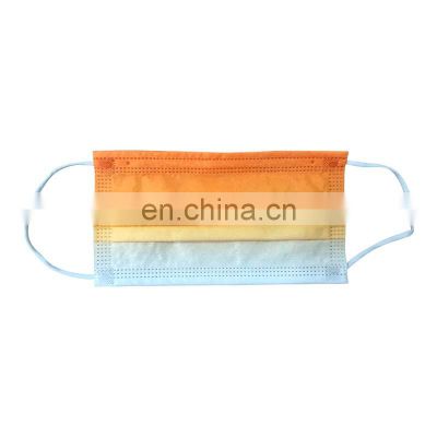 New Designer Custom Printed Daily Use 3 Ply Meltblown Cloth Mask Face Mask Outdoor Breathable Disposable Face Mask