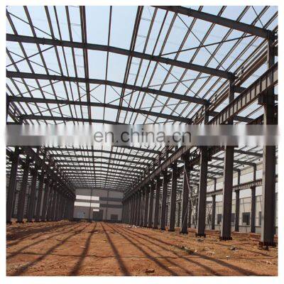 Building Construction Industrial Warehouse Shed Steel Structure Fabrication