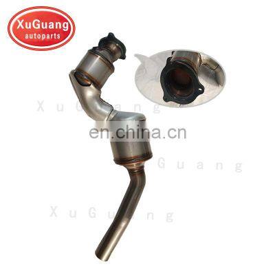 XG-AUTOPARTS fit for Jaguar XF 2.0T catalytic converter with ceramic catalyst inside for replacement