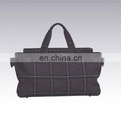 MANUFACTURER SUPPLY LINEN BLENDING YARN DYED FABRIC HIGH QUALITY CHECK photo-3