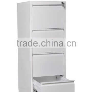 Easy assemble metal uniform cabinet for office usage with 4 drawer