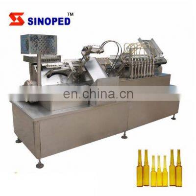 Automatic 8 Needles Glass Bottle Ampoule Vial Liquid Filling and Sealing Pharmaceutical Filling Machine photo-3