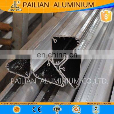 55mm Equal Sides Triangle Aluminium Extrusion Tube,aluminium Equilateral Triangle Tube,aluminum Triangle Tubing photo-5