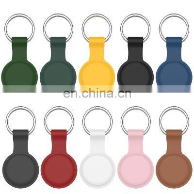 Anti Lost Portable Wireless Tracker Cover Protective Holder Case For Air Tag Case With Keychain Key Ring Clip Holder photo-2