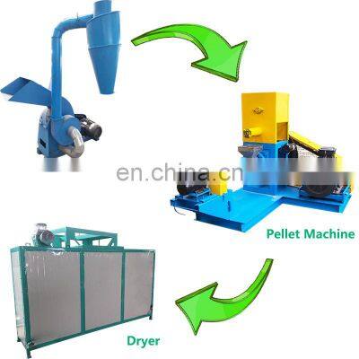 small fish feed production line,Chicken,duck,fish,pig,cattle,pigeon,sheep feed processing machine