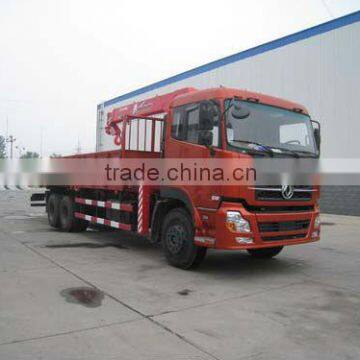 Lorry mounted 10tons crane Dongfeng 6x4