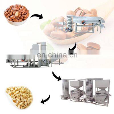 Hot Sale Pine Oak Fruit Nut Cracker Snack Nut Production Line On Sale