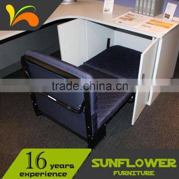 High Quality Blue Metal Frame Price of Folding Bed