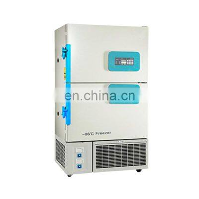 DW-HL508 -86 degree ultra low temperature freezer with Double microprocessor-based temperature controller