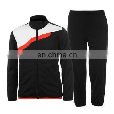 Custom Logo High Quality Sweatsuits Gym Fitness Joggers Track Suits Slim Fit Plain Sew Mens Track Suits