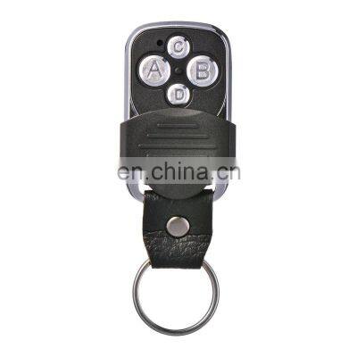 433MHZ copy remote control by face to 4 button electric gate copy remote