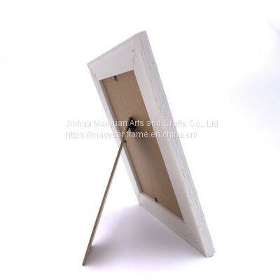 PS White Decorative Design Wide Border Picture Frame for Home Display photo-5