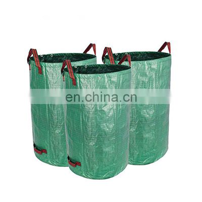 Heavy Duty Large 3 x 272L Large Round Reinforced Plastic Garden Waste Leaf Yard Bags