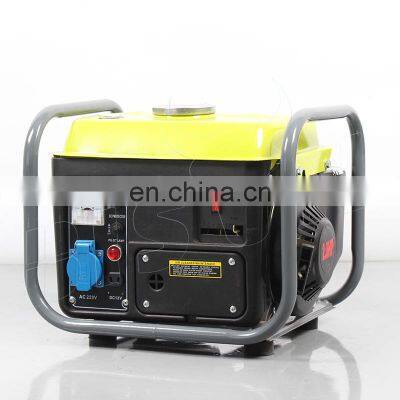 BISON China 650 Watt Mini Gasoline Generator Dc Portable Power Small Silent Generator 650W 50Hz