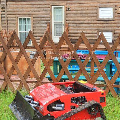 rc Mower, China rc Remote Control Lawn Mower Price, Remote Control Mower With Tracks for Sale photo-4