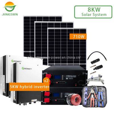 8 KW Solar System 710W panels