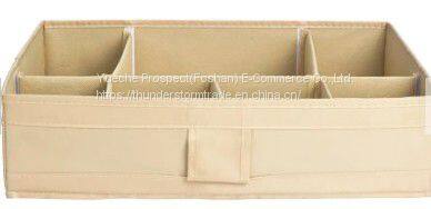 Customized Wardrobe Bra Divider Organizer Foldable Closet Fabric Storage Boxes Underwear Socks Drawer Organizers photo-4