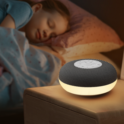 Top selling baby products Sleeping Machine mini portable speaker 800mAh white noise sound machine with night LED light for baby