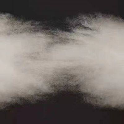 White in White Baby Cashmere Fibre dehaired cashmere Within 15 Mic 36mm with Saf Certified