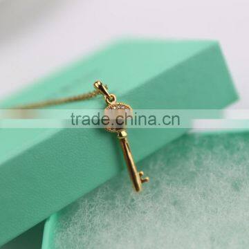 Christmas Key Pendant Necklace photo-5