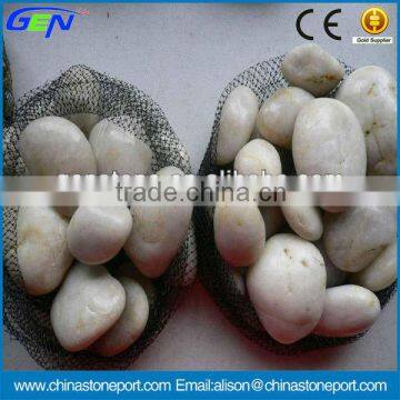 Hottest White Thasos Decorative Pebbles