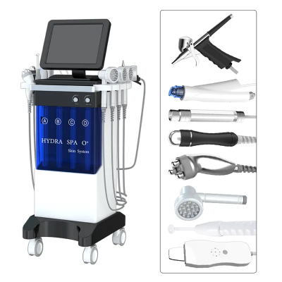 2024 Beauty Salon Use 14 in 1 Hydra Micro Dermabrasion Aqua Peel Facial Machine Professional Facial Hydro Jet Beauty Equipment