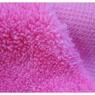 100% Polyester Double Side Brush Shu Velveteen Faux Fur Sherpa Fleece Fabric - Premium Warmth & Custom Comfort