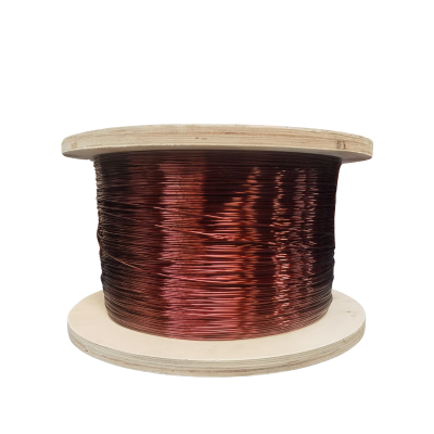 Class 200 Grade 2 EIW Enameled Round Aluminum Magnet SWG4 5.189mm for Toroidal Power Transformer Inverter NEMA MW1000 photo-2