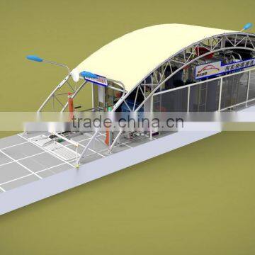 Tunnel Car Wash Automatic Car Wash Equipment Tunnel Car Wash System GT-R800 12Brushes Wheel Washing Automatic Dryer Polish photo-5