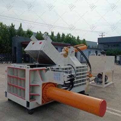 Presse à métaux de récupération lourde pour le recyclage du cuivre, de l'aluminium et de l'acier avec système haute pression