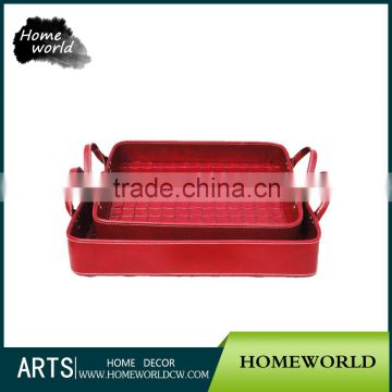 Wholesale Designer Food Plate Serving decorative tray for wedding