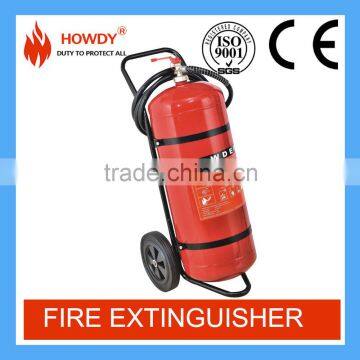 2016 Latest 50kg trolley dcp fire extinguisher /ABC fire extinguisher power Prices