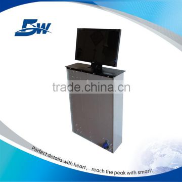 CE Marked Widescreen LCD Electric Lift System/Pop Up Monitor Lift Mechanism