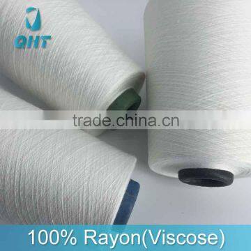 OE yard 100% viscose staple fiber spun rayon yarn