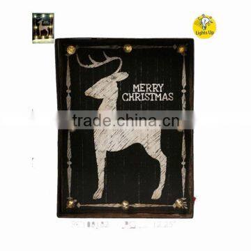 hot sale metal board christmas wall decoration