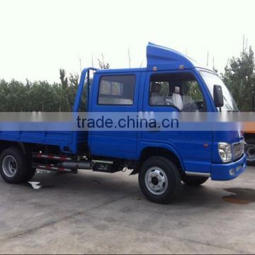 1 to 10 tons right hand drive type double cabin truck for Bangladesh, Sri Lanka etc. market