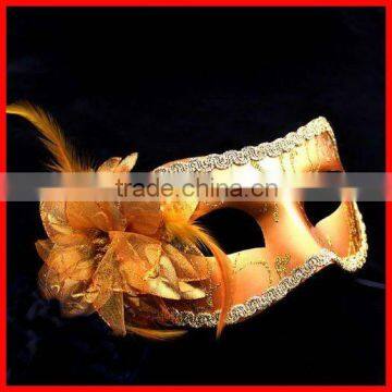 fashion feather flower party mask theme party mask