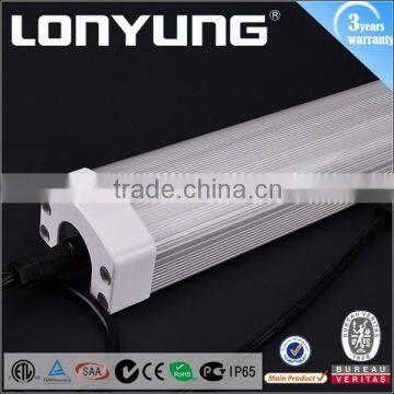 Factory price 1200mm 60w IP65 tri-proof integrate tube light-water UL