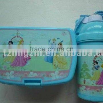 Gift set Plastic lunch box and water bottle set