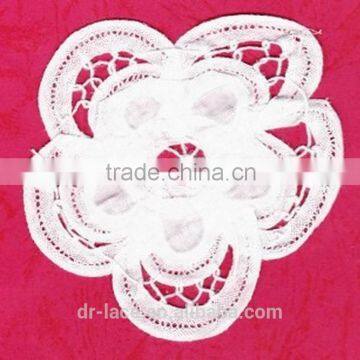 battenburg flower lace applique