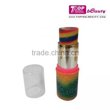 Fresh design rainbow color lipstick