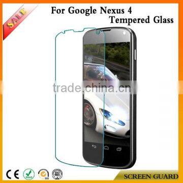 New Arrival!! Anti-shock Tempered Glass Screen Film For Google Nexus 4
