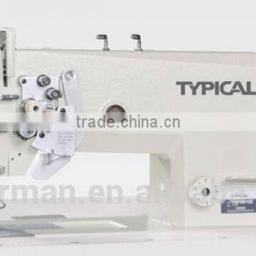 Typical TW2-B875-5 high speed double needle needle feed lockstitch industrial sewing machine