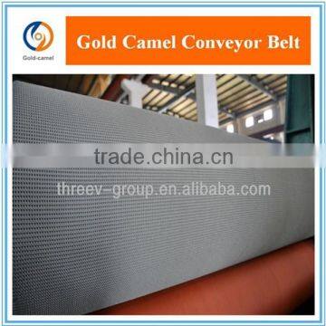 Rubber rough top conveyor belt