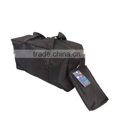 Personalized Convenient Black Foldable Travel Kit Bag photo-2