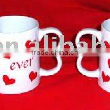 Unique Valentine's day gifts ceramic lovers couple mugs