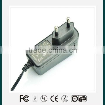 16V 0.75A wall mount power adapter with energy efficiency leverl VI