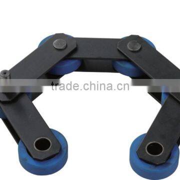 Escalator Step Chain 133 131 for escalator spare parts ,roller size is 80*25