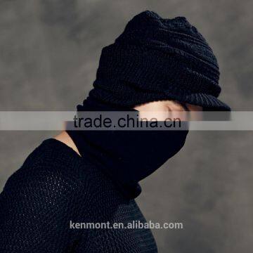 Kenmont brand mens fashion wholesale blank winter beanies hats